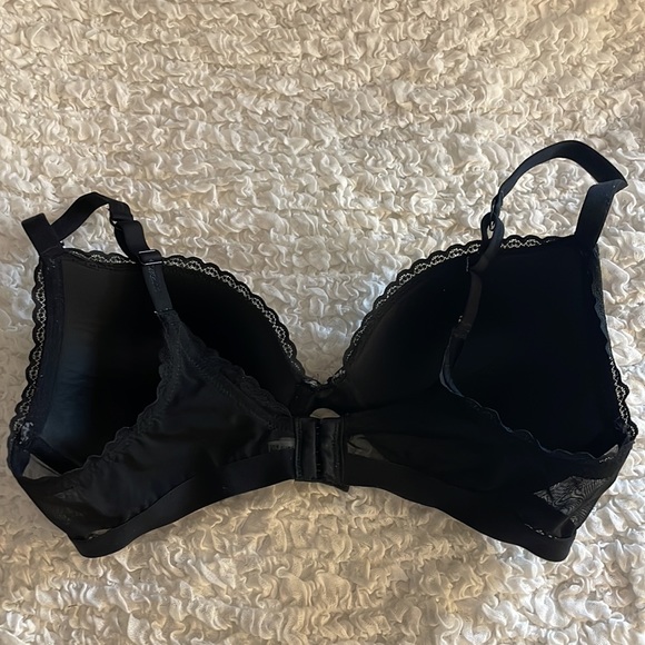 Aerie Black with Mini Lace Trim Bra - Picture 5 of 11